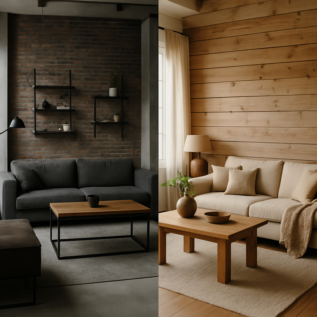 Khám Phá Sự Hòa Quyện Giữa Thép Lạnh và Gỗ Ấm: Phong Cách Nội Thất Chạm Đến Mọi Cảm Xúc