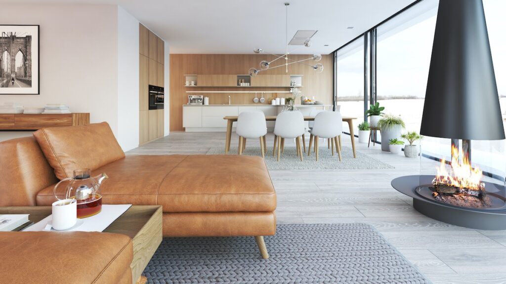 nội thất căn hộ scandinavian