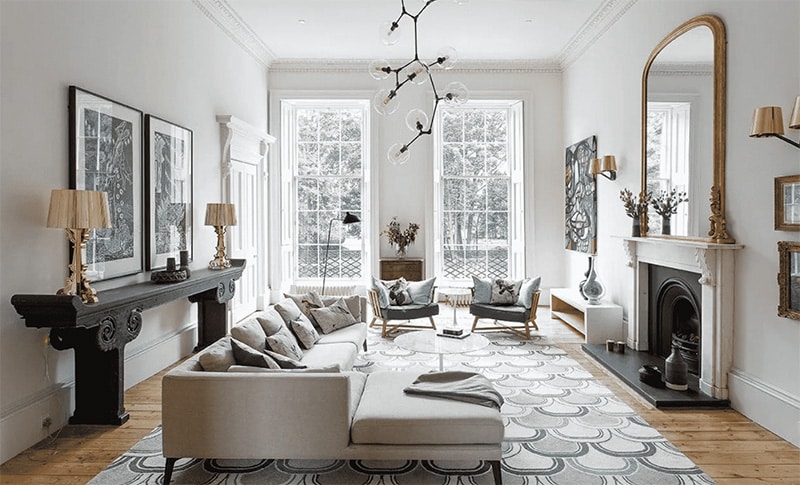 phong cách thiết kế Georgian