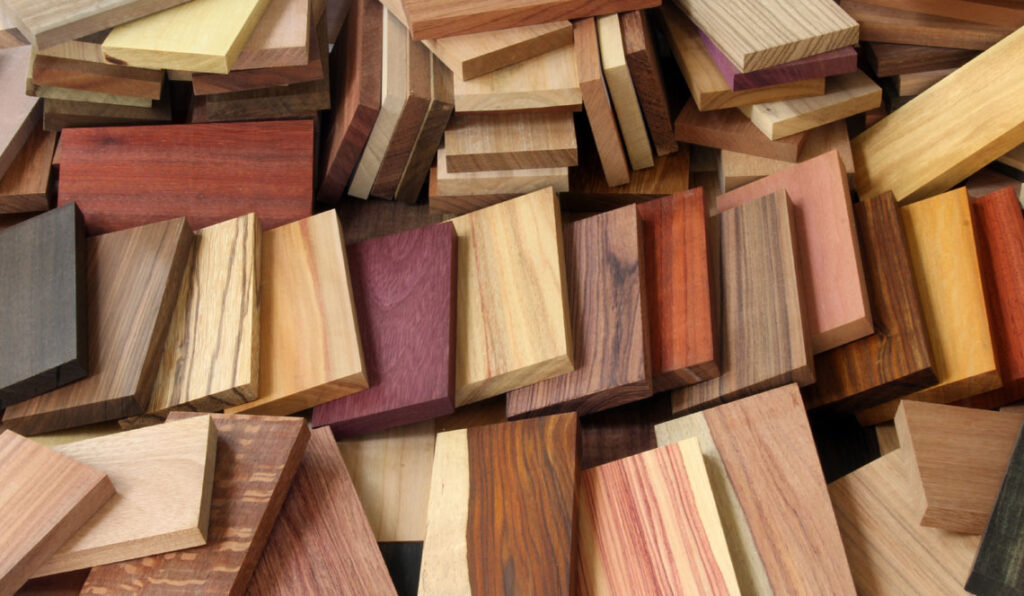 mẫu gỗ nhân tạo