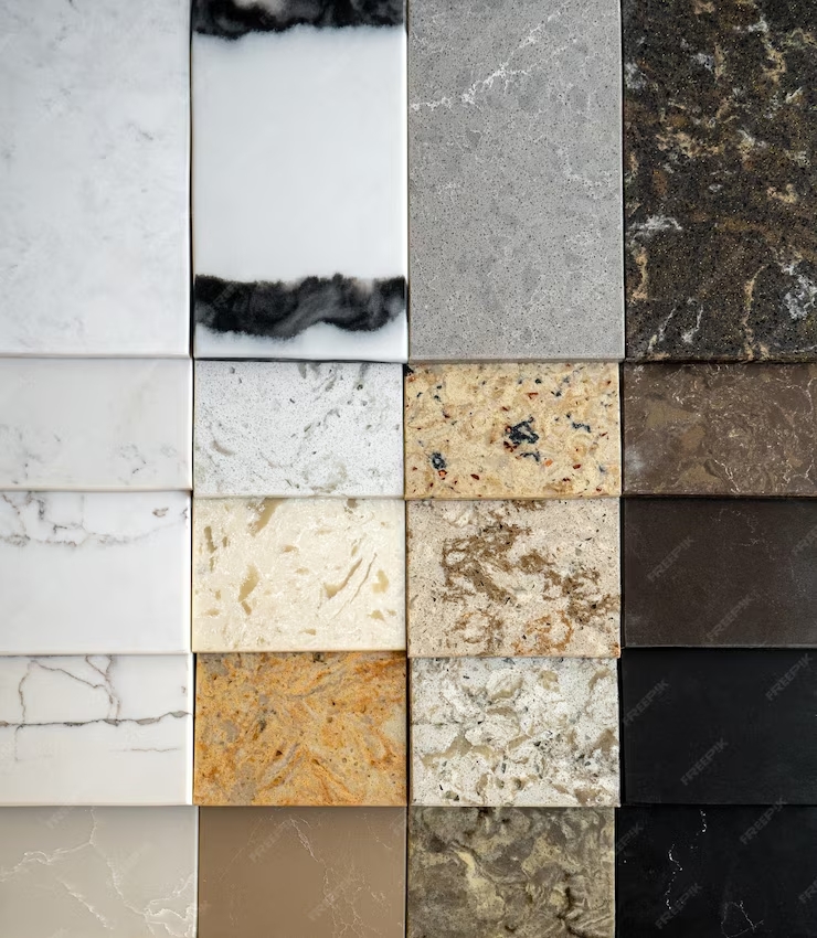các loại đá Marble, Granite và Quartz 2