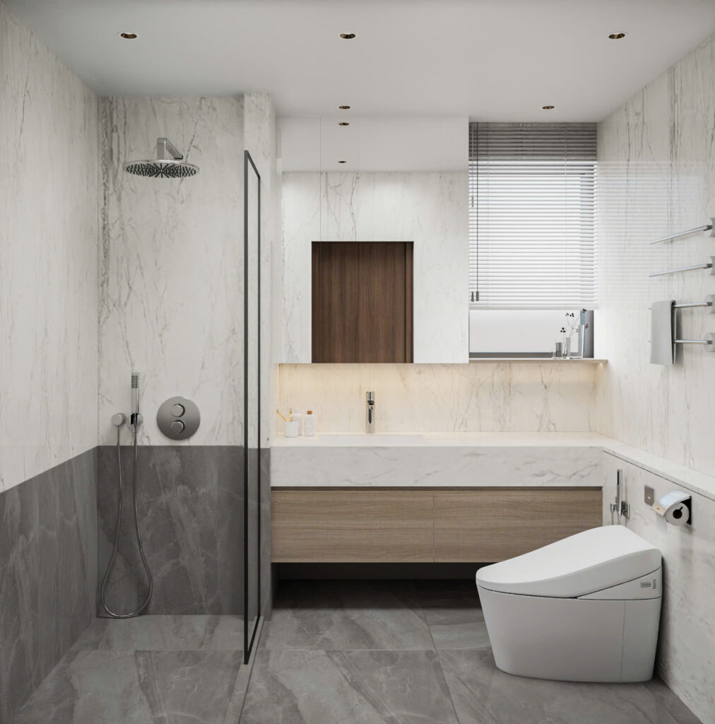 nhà tắm căn hộ okko studio