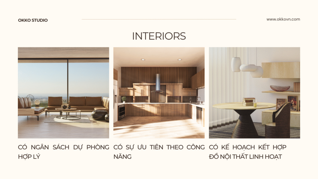 thiết kế nội thất thông minh nhờ bản vẻ thiết kế nội thất