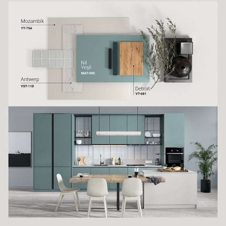 bản vẽ thiết kế nhà bếp tại Long Hải