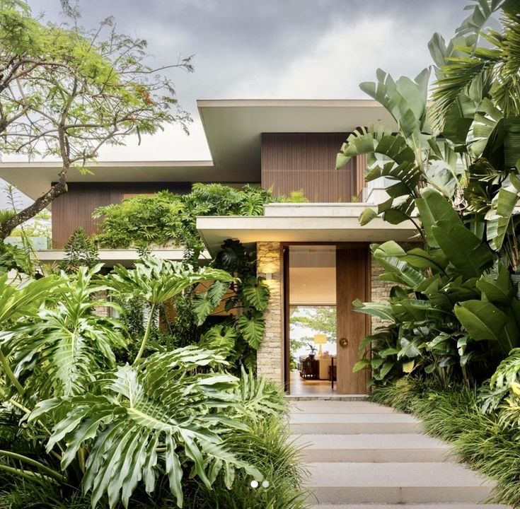 Thiết kế sân vườn khi xây dựng hoặc cải tạo nhà ven biển tại Long Hải