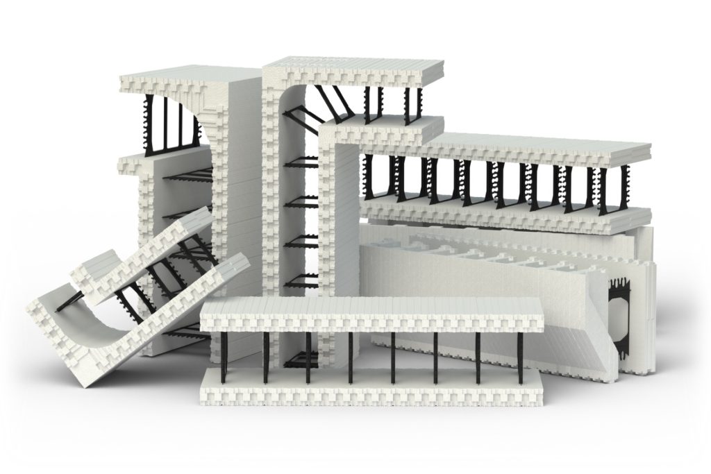 vật liệu xanh Ván khuôn bê tông cách nhiệt